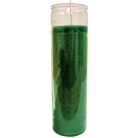 Green Plain Candle