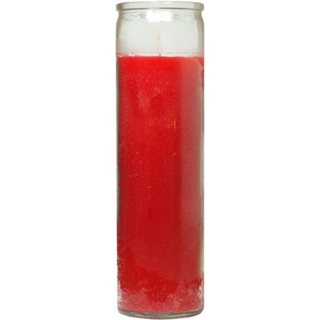 Red Plain Candle