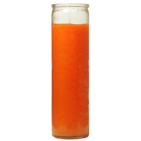 Orange Plain Candle