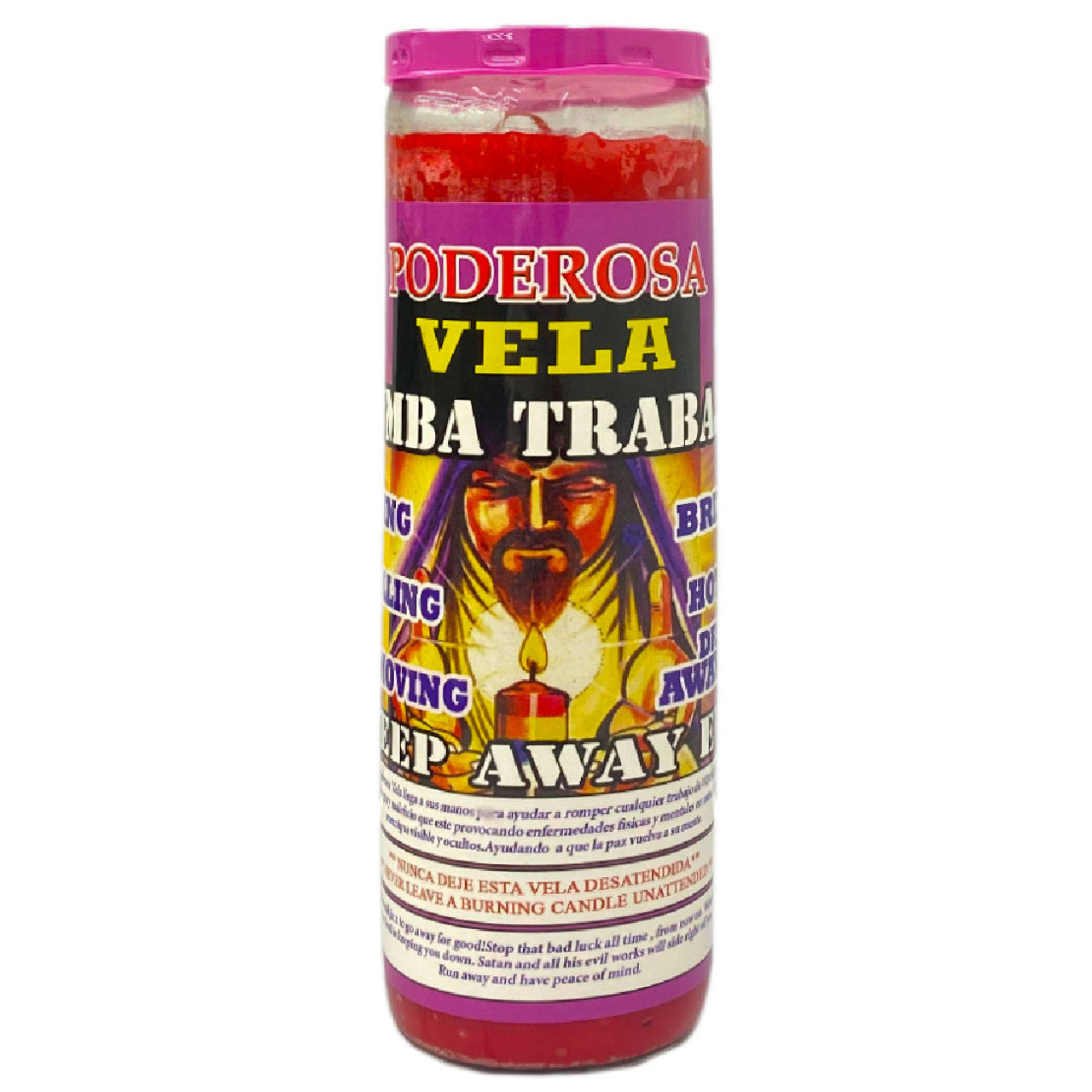 Candle Keep away evil- Tumba Trabajos